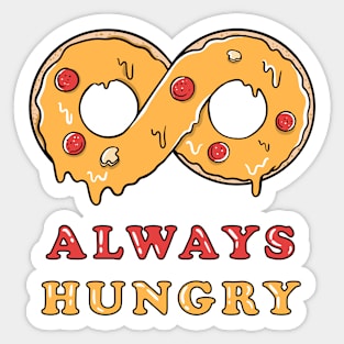 Always hungry Sticker